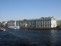 The Winter Palace and State Hermitage Museum, Saint Petersburg, Russia.