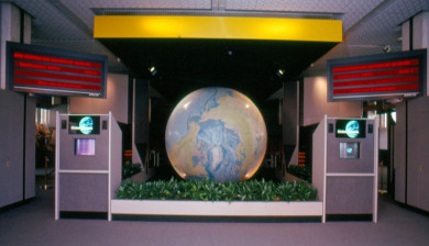 Entrance to “Earth Station One” Interactive Science Education Classroom Theater.
